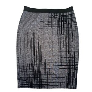 Alfani Zip-Back Scuba Stretch Pencil Skirt – Size L